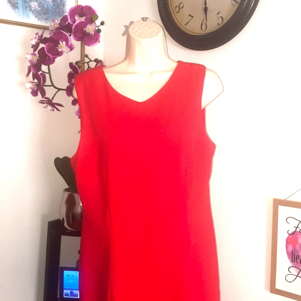 Sag Harbor cute red dress - Picture 2 of 6